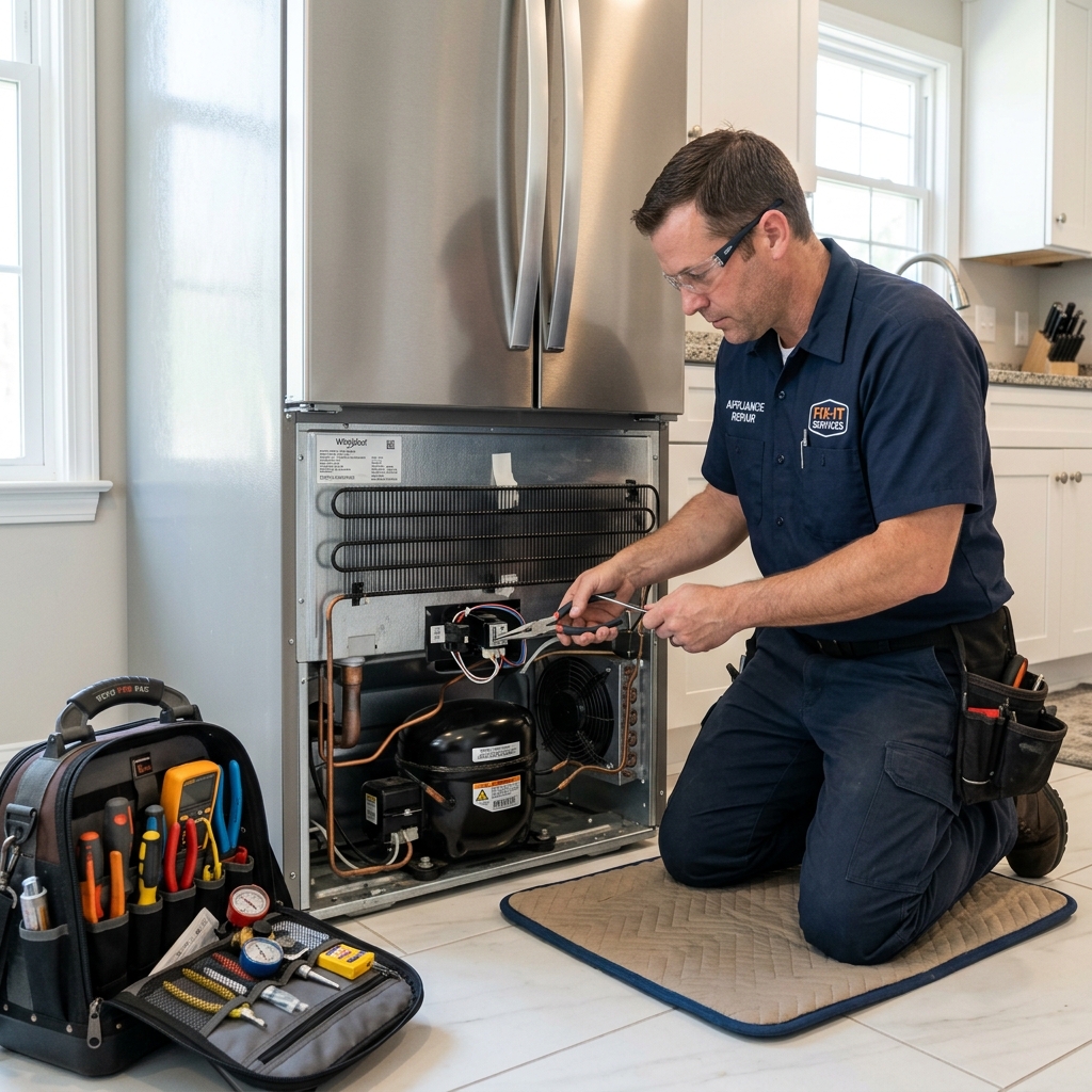 Clear pricing for fridge repair