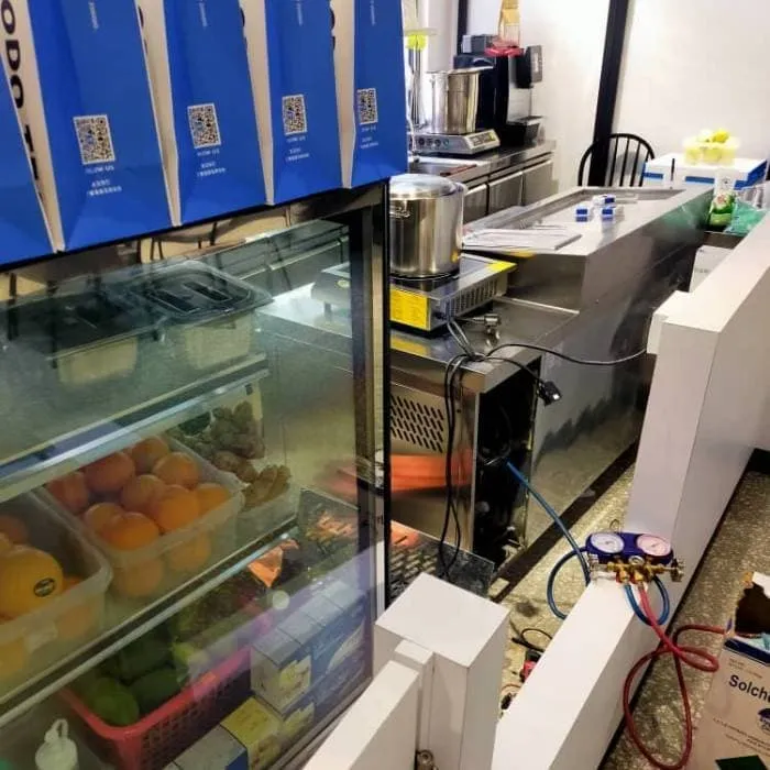 Freezer temperature control repair