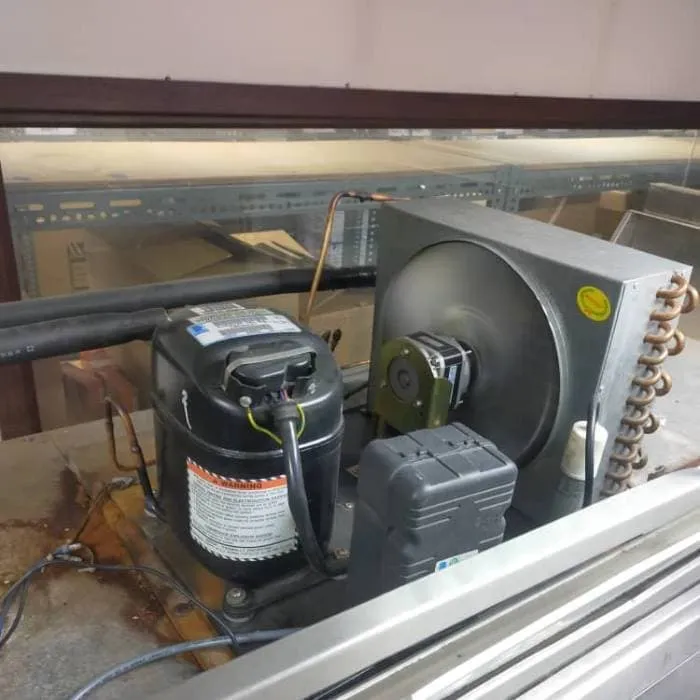 Loud chiller repair